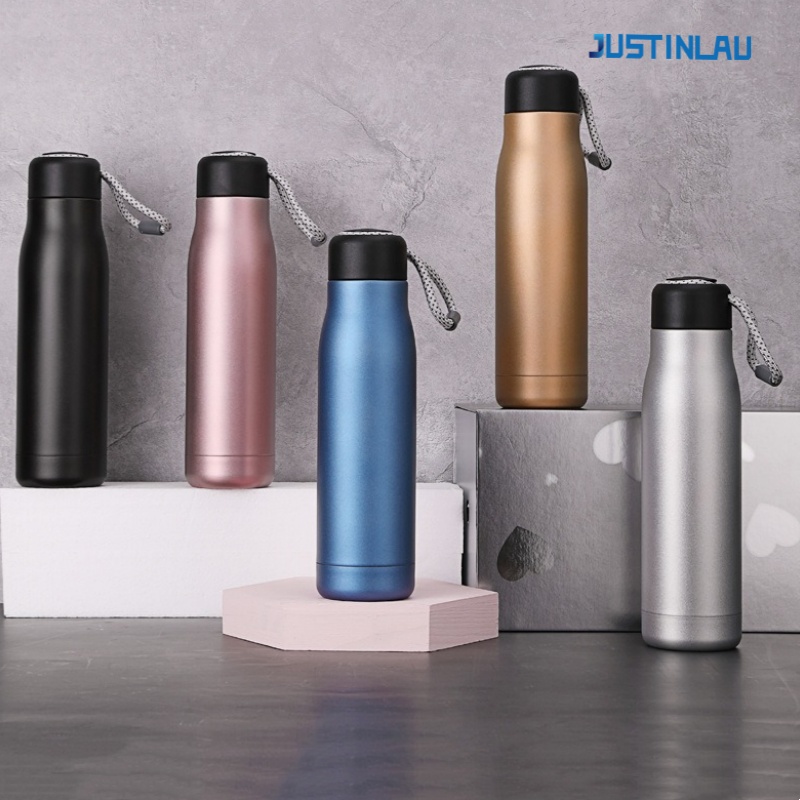Water Bottle Blank - JUSTINLAU Spot Goederen 400/550ML Thermos Cup