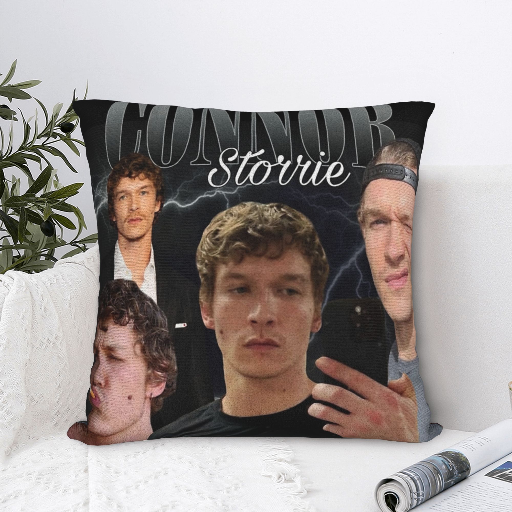 Pillow Cover Sublimation - Connor Storrie Verwarmde Rivalry Ilya Rozanov