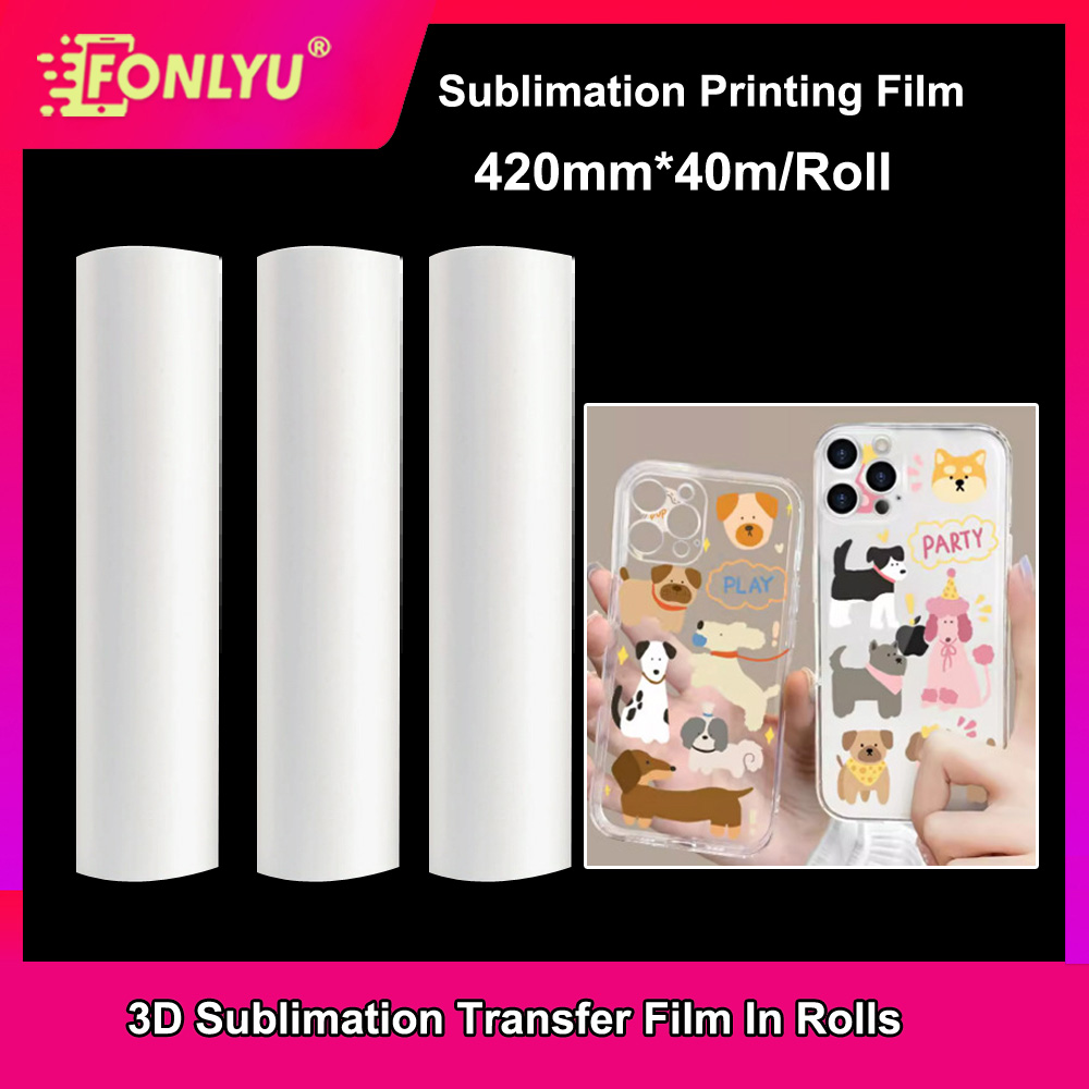 Phone Case Blank Print - FONLYU 420mm * 40mm Roll 3D