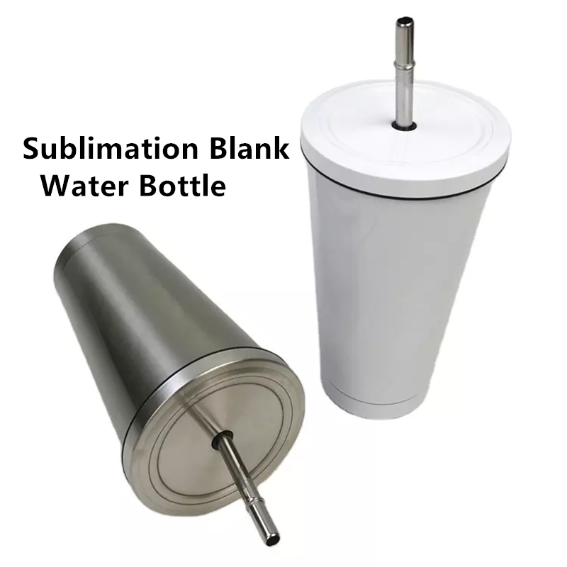 Water Bottle Blank - Sublimatie blanco 550 ml roestvrijstalen waterfles