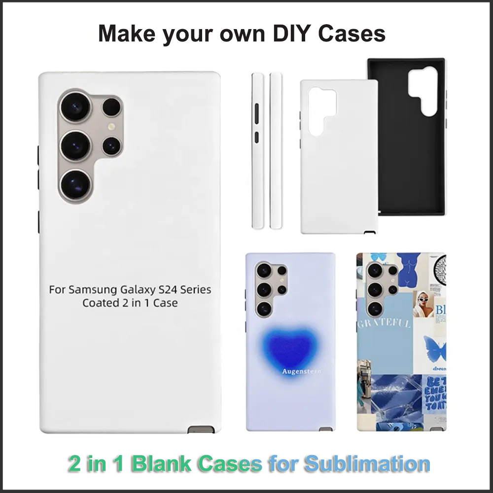 Phone Case Blank Print - 5 stks Gecoat 2 in 1