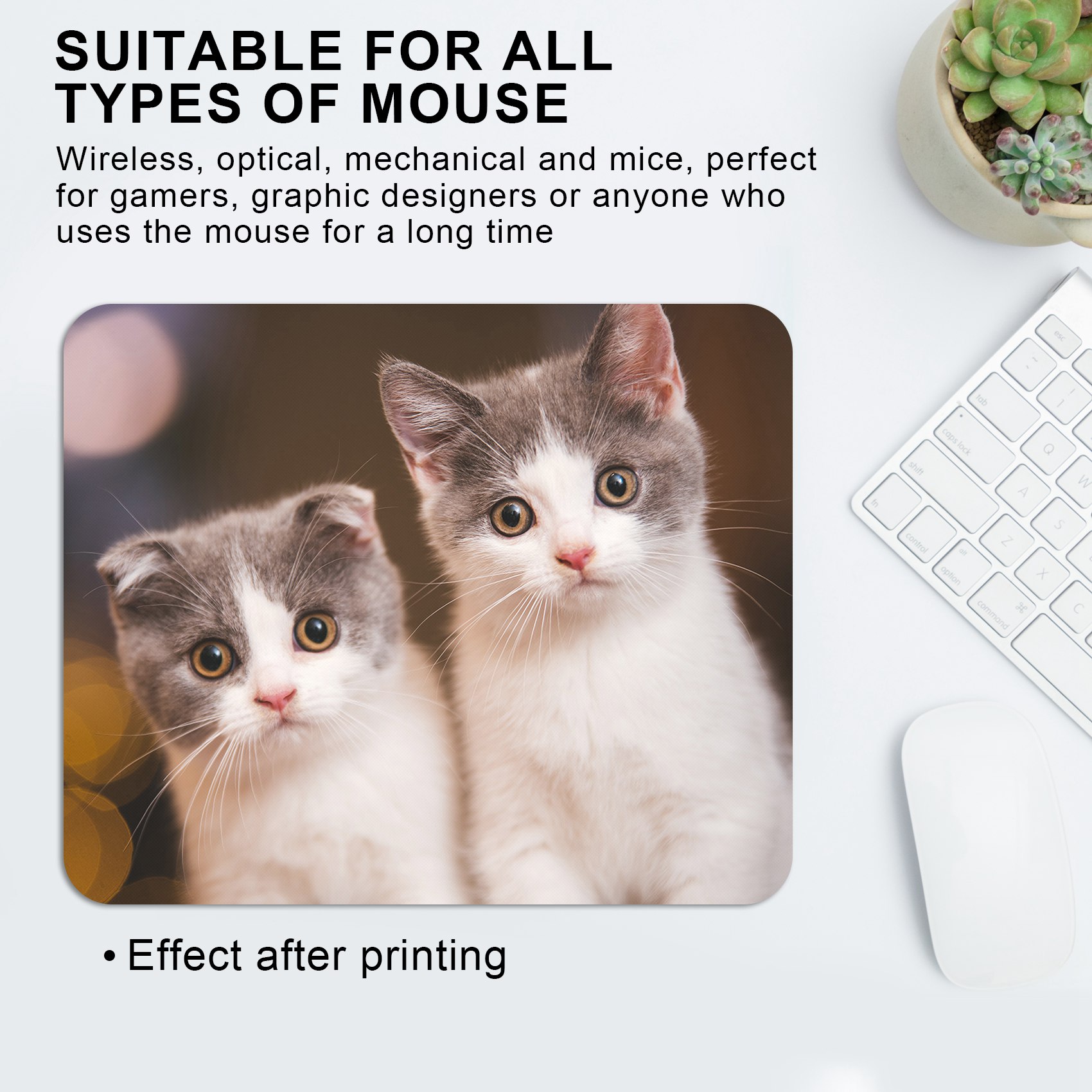 Mouse Pad Blank Sublimation - Klassieke 10-delige blanco muismat voor sublimatie-overdracht,