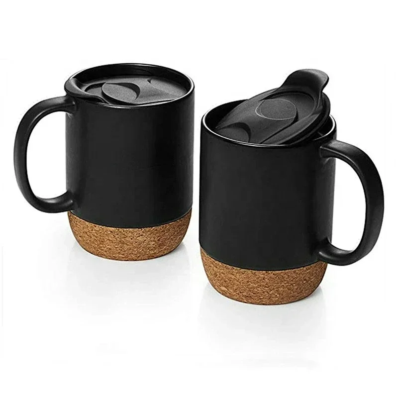 Sublimation Mug White - Koffiemok met kurkbodem 15oz Sublimatie Mat