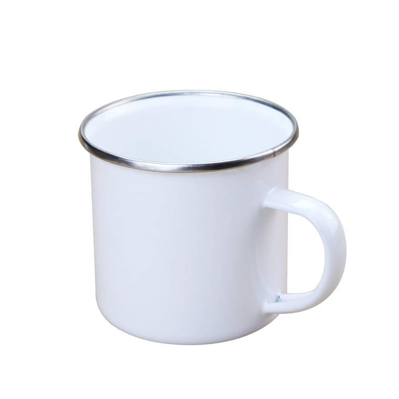 Sublimation Mug White - Gepersonaliseerde sublimatieafwerking blanco roestvrijstalen emaille mokken