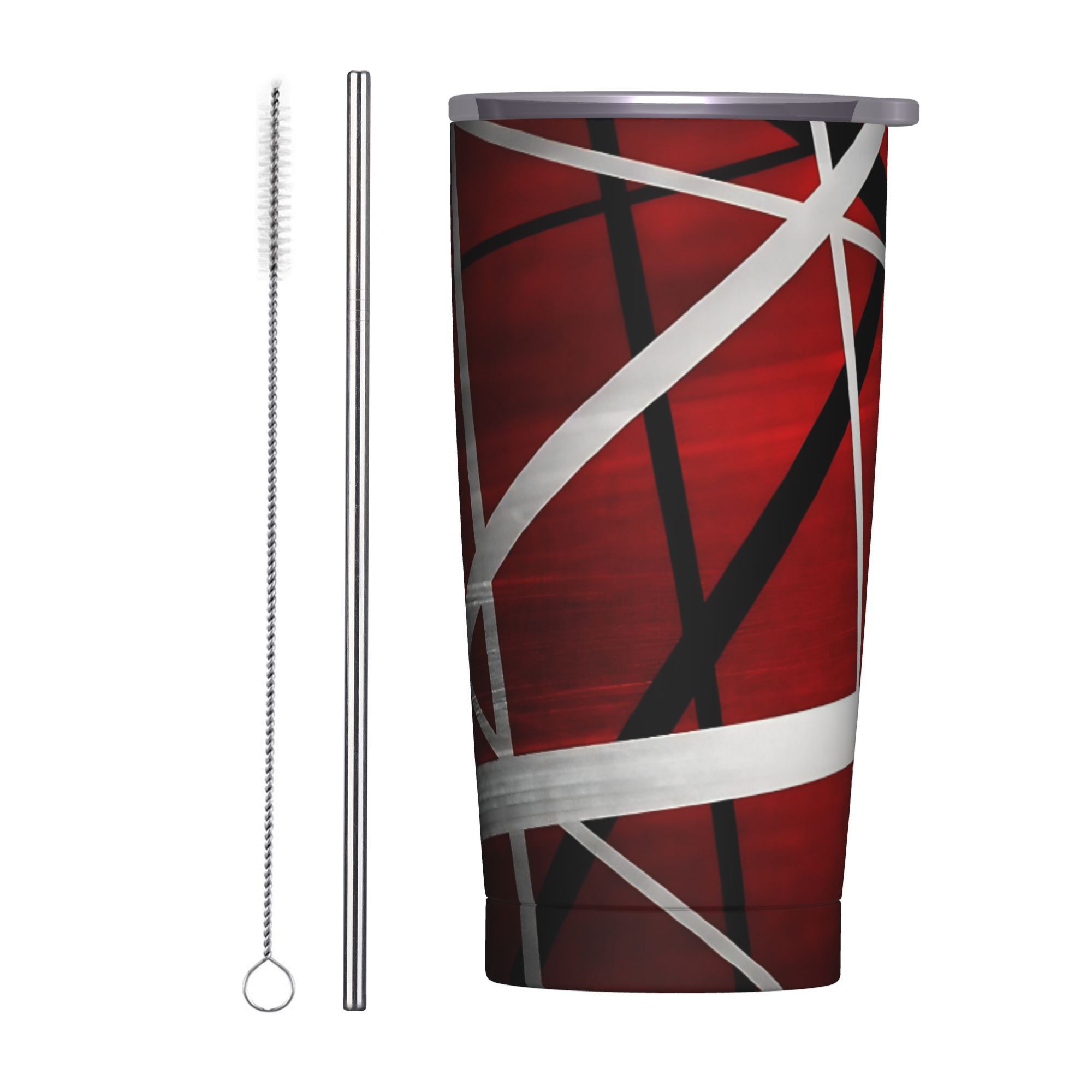 Tumbler 20Oz White - V-Van Halens Rood Zwart Wit Tumbler