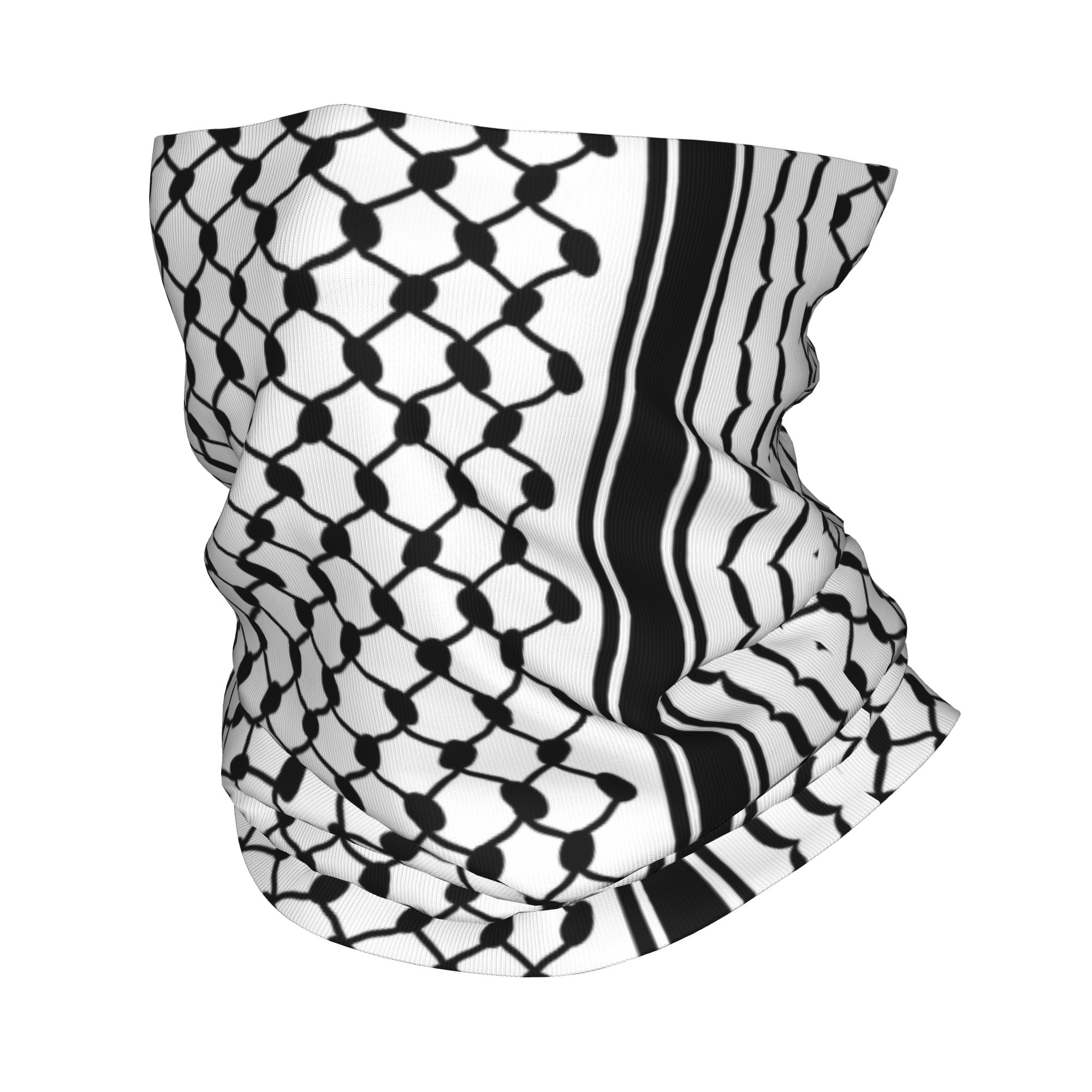 Bandana Blank White - Shemagh Bandana Halsbeenkap Winddicht Gezicht Sjaal