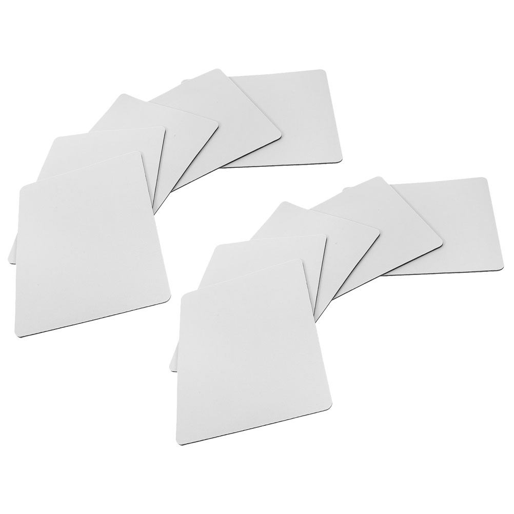 Mouse Pad Blank Sublimation - 10 stuks grote rubberen onderkant met