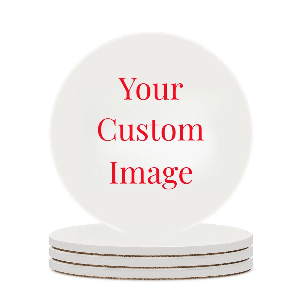 Coaster Sublimation Blank - Gepersonaliseerde Op Maat Bedrukte Ronde Onderzetters