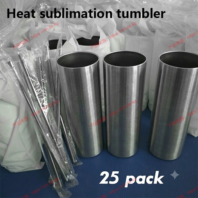 Tumbler 20Oz White - ProSub 20oz Rechte Skinny Tumbler Sublimatie