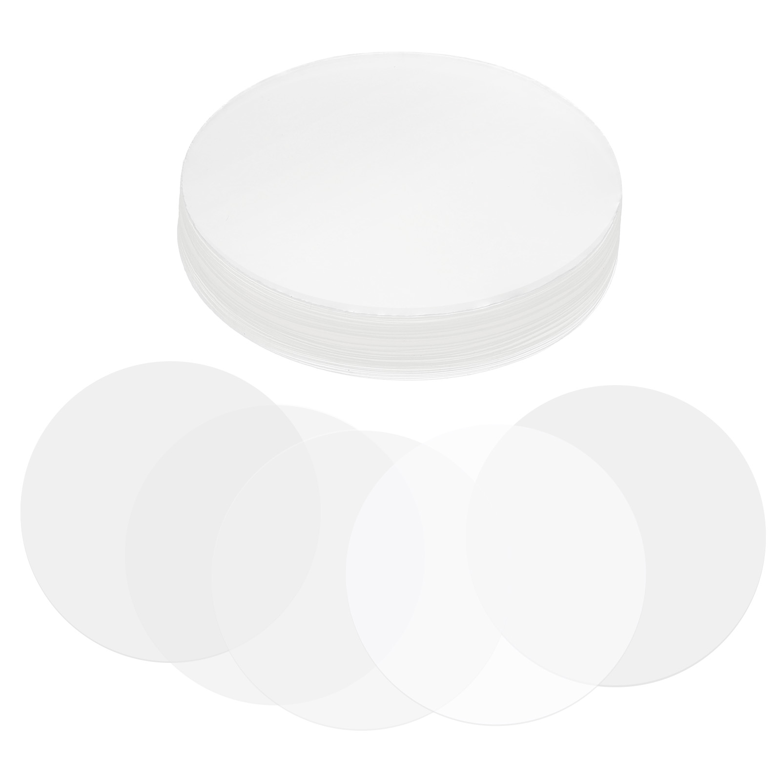 Button Badge Blank - 44/48/54/61/65/70mm Badge Film 100/200 Stuks Transparante