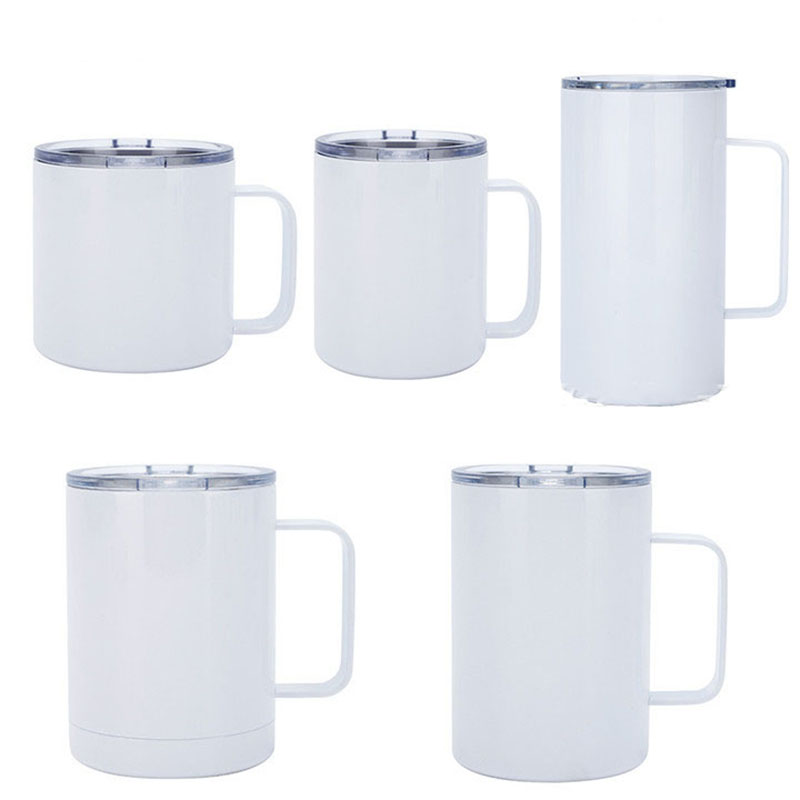 Water Bottle Blank - Sublimatie Lege Rechte Kop Roestvrijstalen Waterflessen