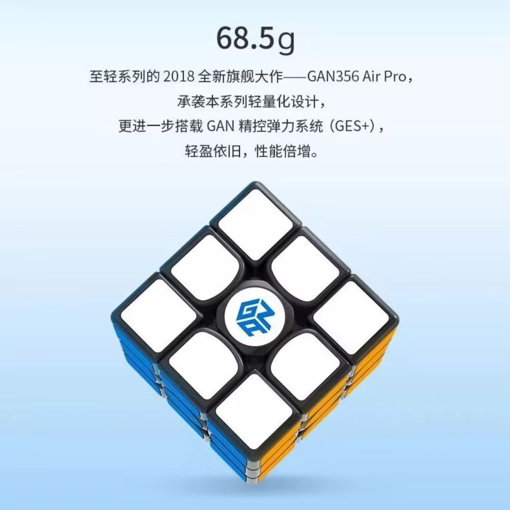 2018 Gan356 Air Pro Zwart Wit  - Puzzle Blank White recensie en prijs