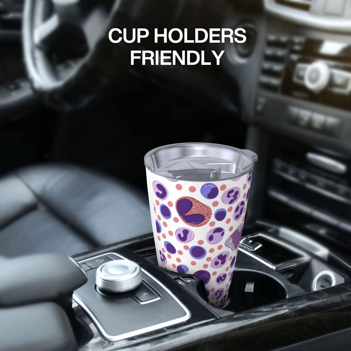 Grote witte bloedcelpatroon ro - Tumbler 20Oz White recensie en prijs