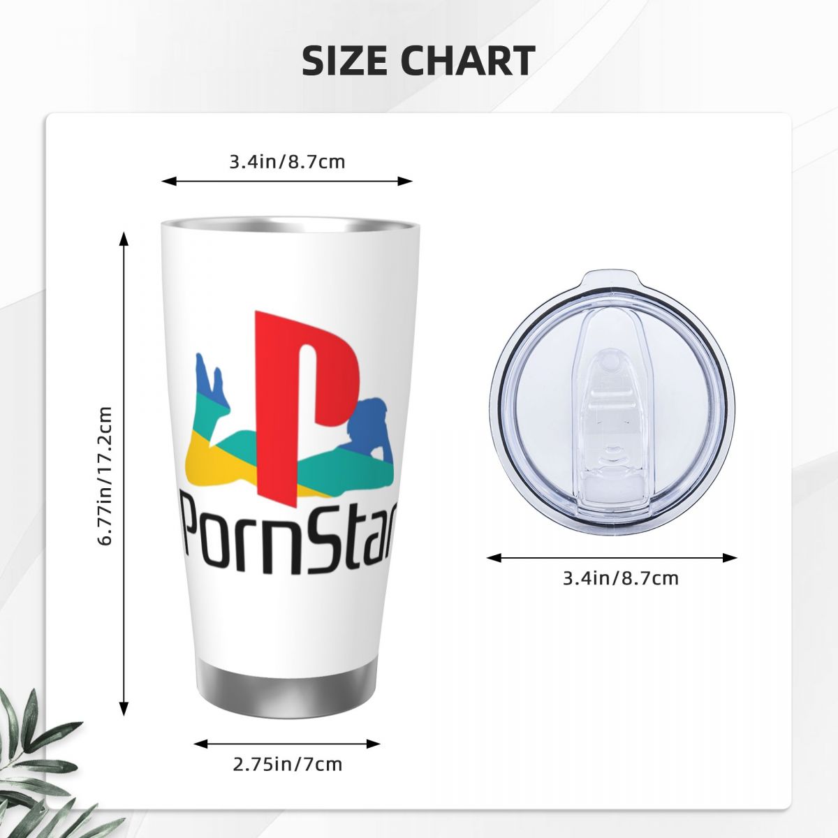 Ps Pron Star witte roestvrijst - Tumbler 20Oz White recensie en prijs