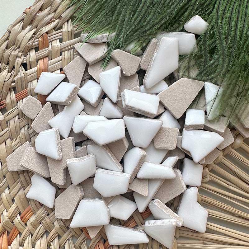 100g porseleinen mozaïektegels - Ceramic Tile Blank recensie en prijs
