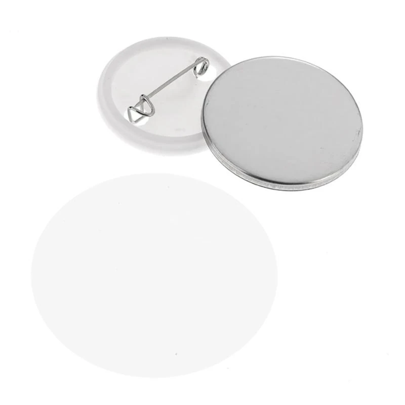 500 stks/set Lege Badge Pinbac - Button Badge Blank recensie en prijs