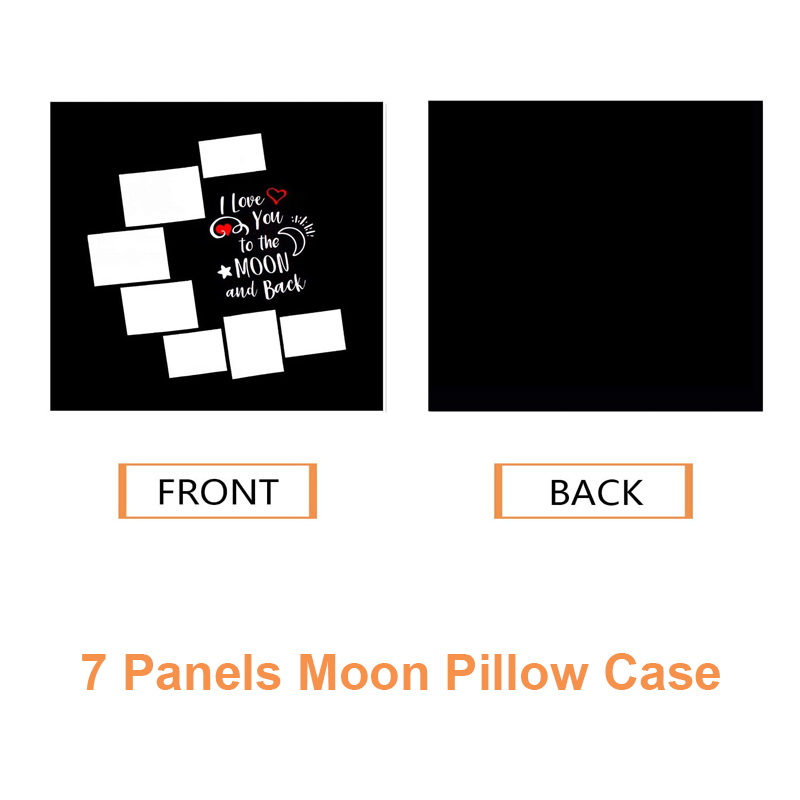 10 stks/partij 7 Panelen Blank - Pillow Cover Sublimation recensie en prijs