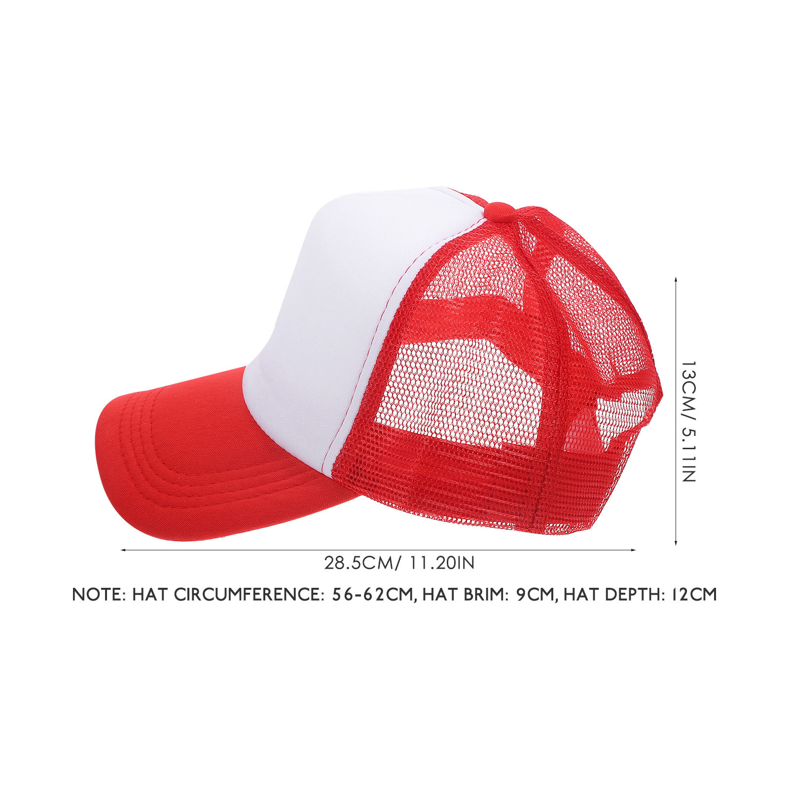 10 stuks DIY blanco mesh baseb - Hat Sublimation Blank recensie en prijs