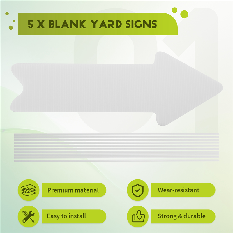 AFOURT-outdoor gazonborden bla - Yard Sign Blank recensie en prijs
