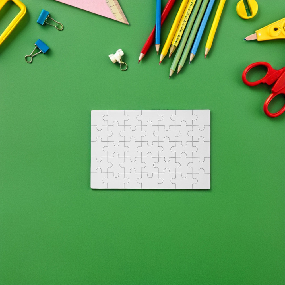 12 stuks blanco sublimatiepuzz - Puzzle Blank White recensie en prijs