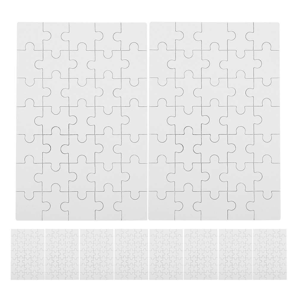 12 stuks blanco sublimatiepuzz - Puzzle Blank White recensie en prijs