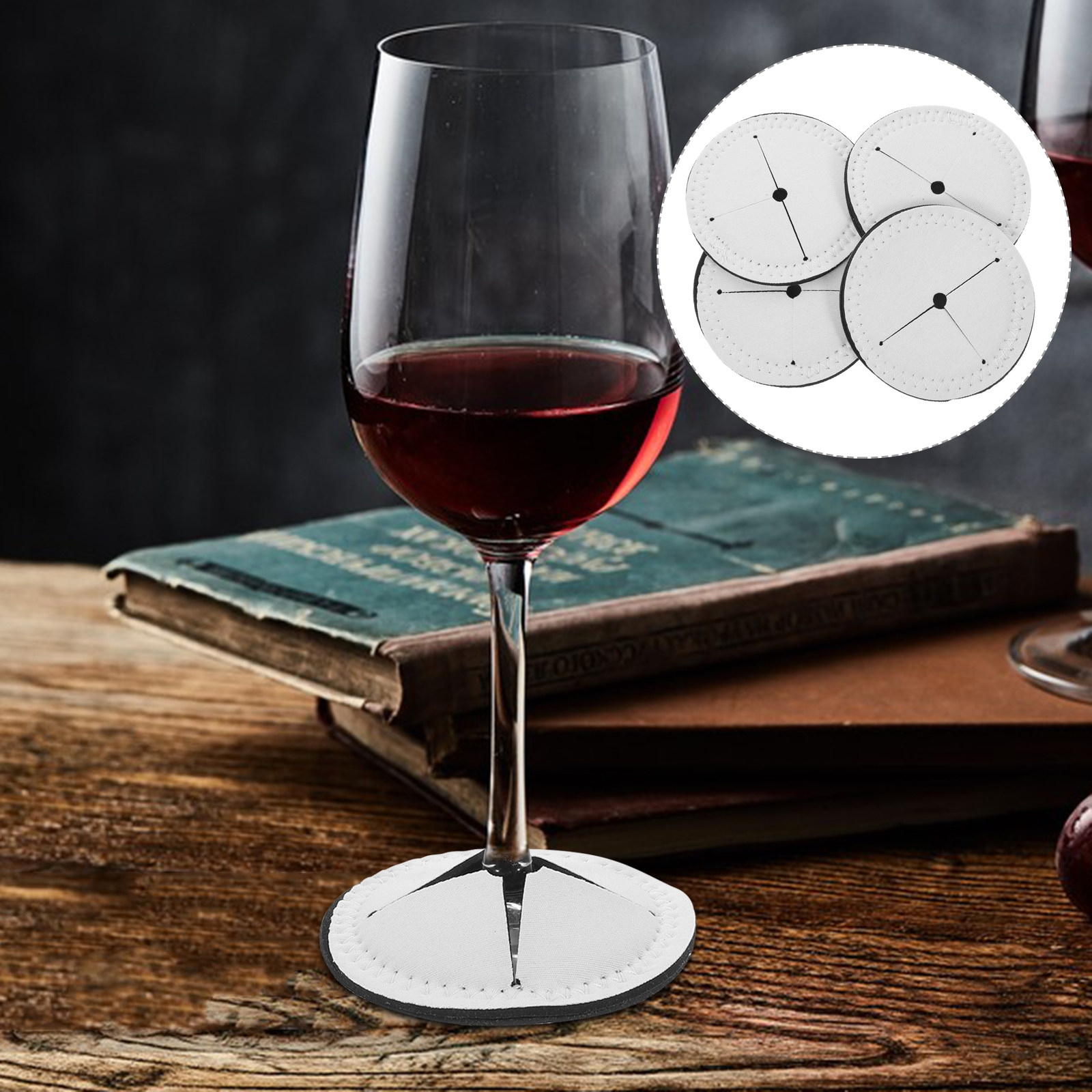 4 stuks sublimatie bekeronderz - Coaster Sublimation Blank recensie en prijs