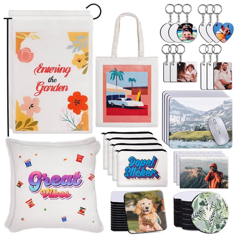 Hart Sleutelhanger Set Blanco  - Mouse Pad Blank Sublimation recensie en prijs