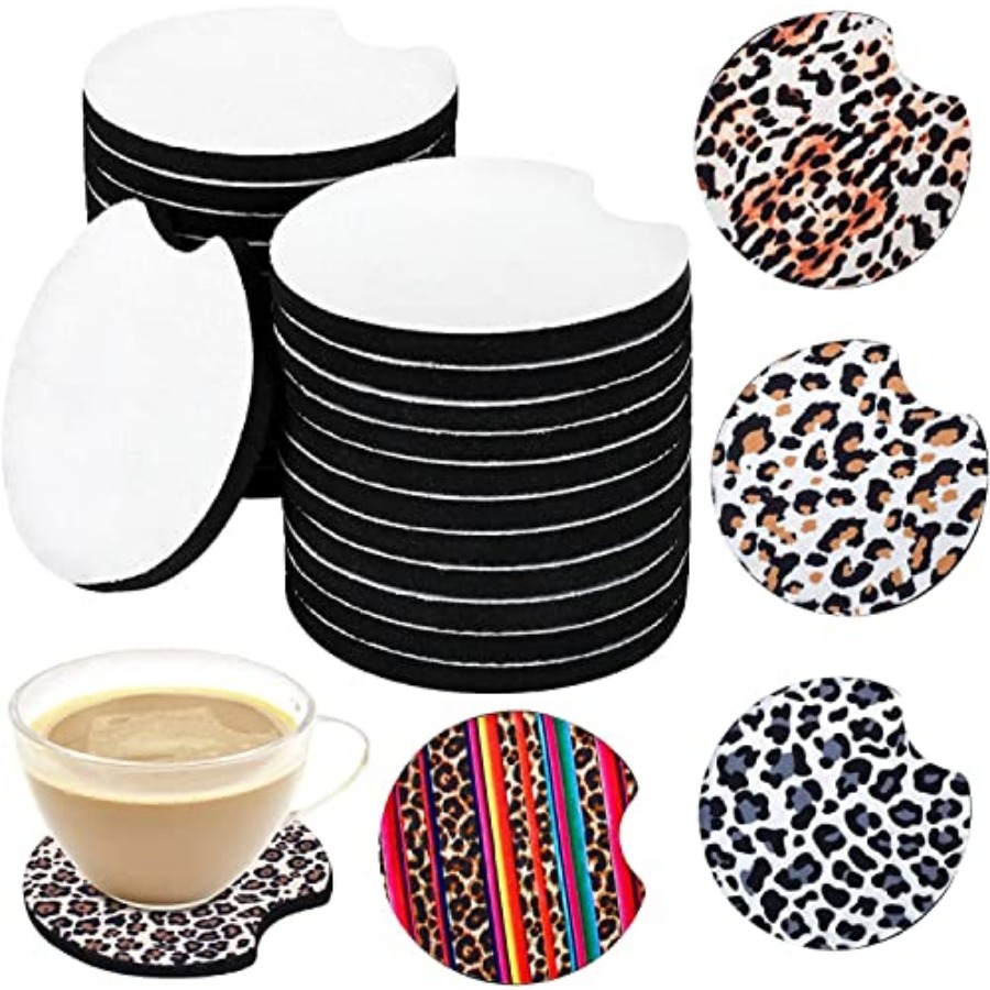 40 STKS Sublimatie blanco auto - Coaster Sublimation Blank recensie en prijs