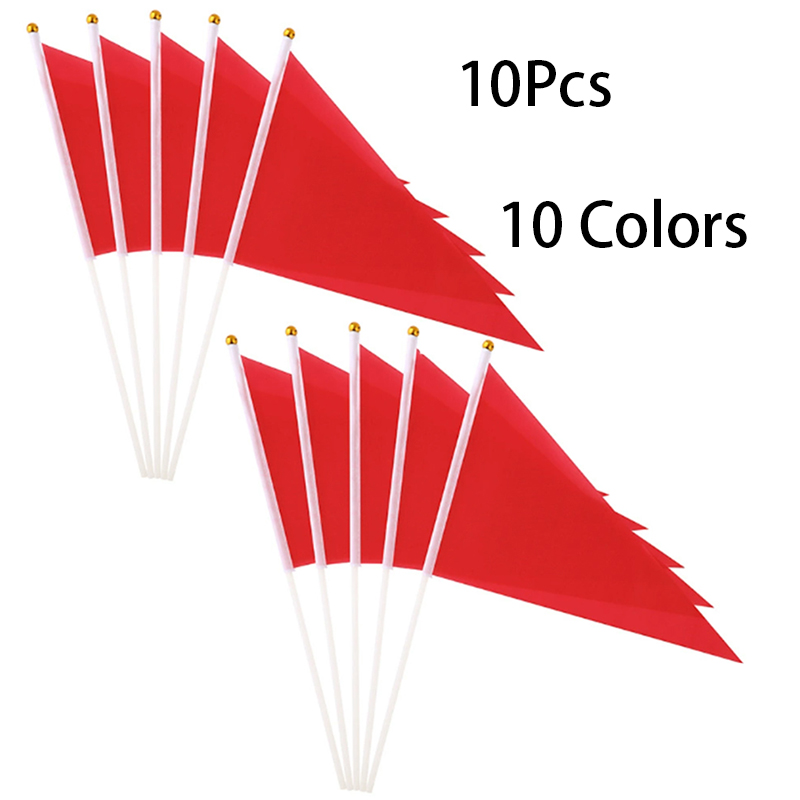 10 Stuks Kleurrijke Driehoekig - Yard Sign Blank recensie en prijs