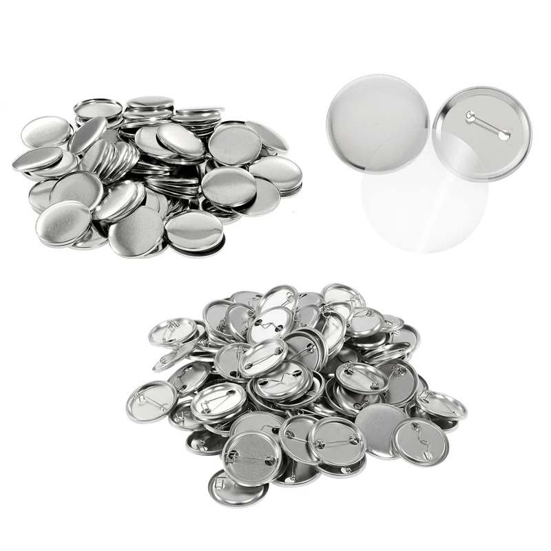 100Set Lege Badge Pin Button M - Button Badge Blank recensie en prijs