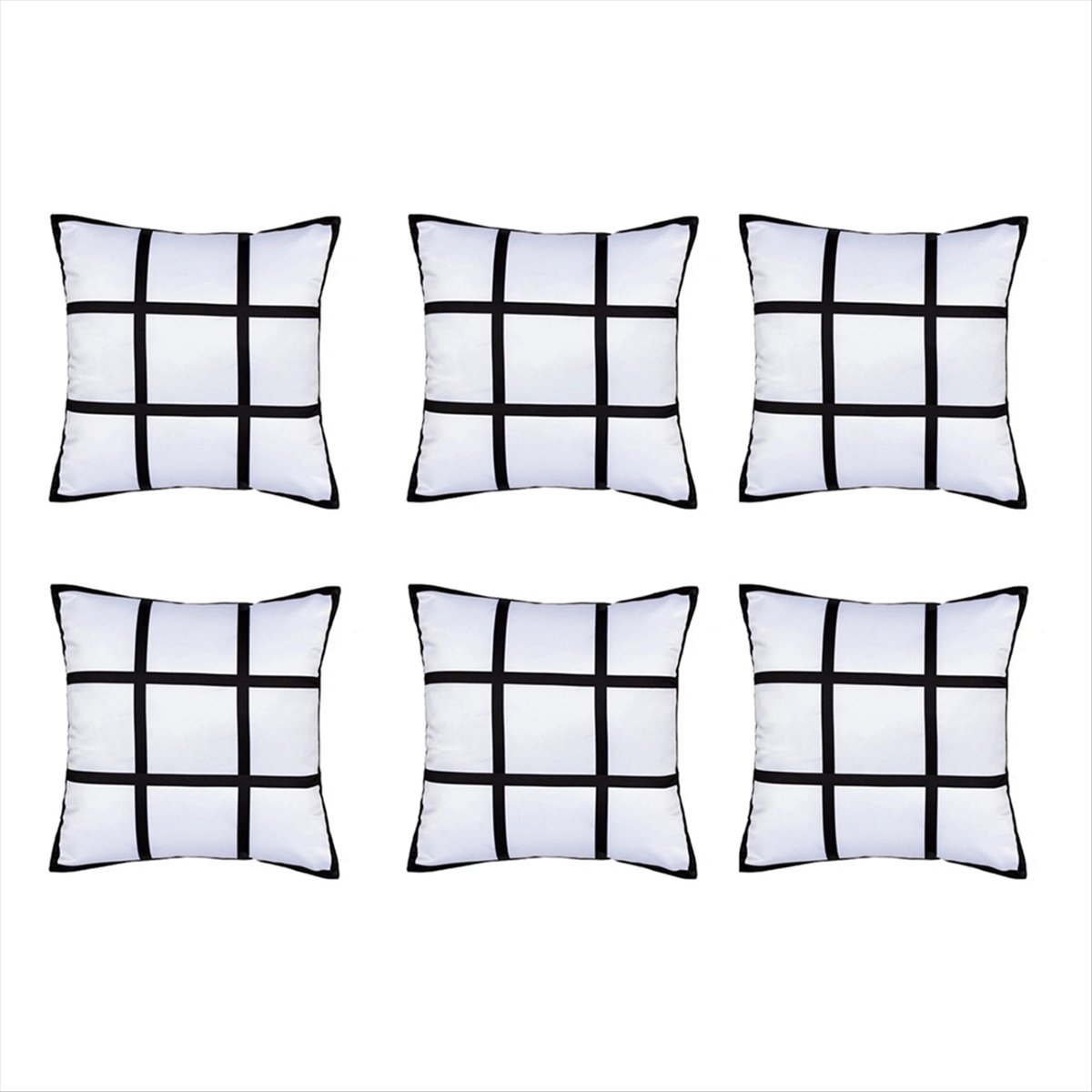 ABNH 6 stuks sublimatie leeg p - Pillow Cover Sublimation recensie en prijs