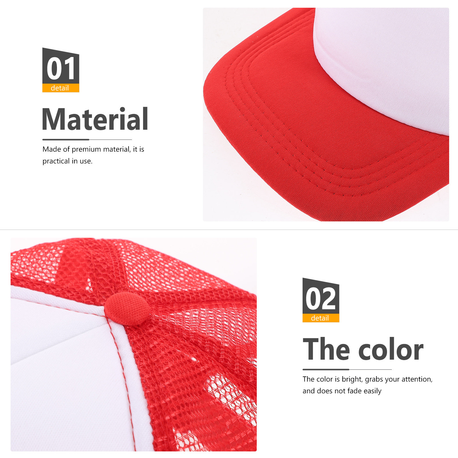 10 stuks blanco mesh baseball  - Hat Sublimation Blank recensie en prijs