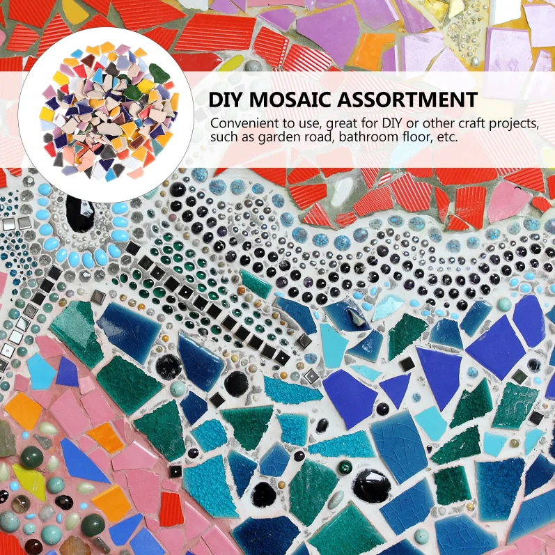 100g porseleinen mozaïektegels - Ceramic Tile Blank recensie en prijs
