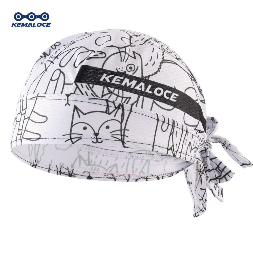 KAMALOCE UV-bescherming Fietse - Bandana Blank White recensie en prijs
