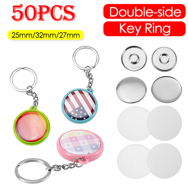 50 stuks/set 25mm 32mm 37mm Du - Button Badge Blank recensie en prijs