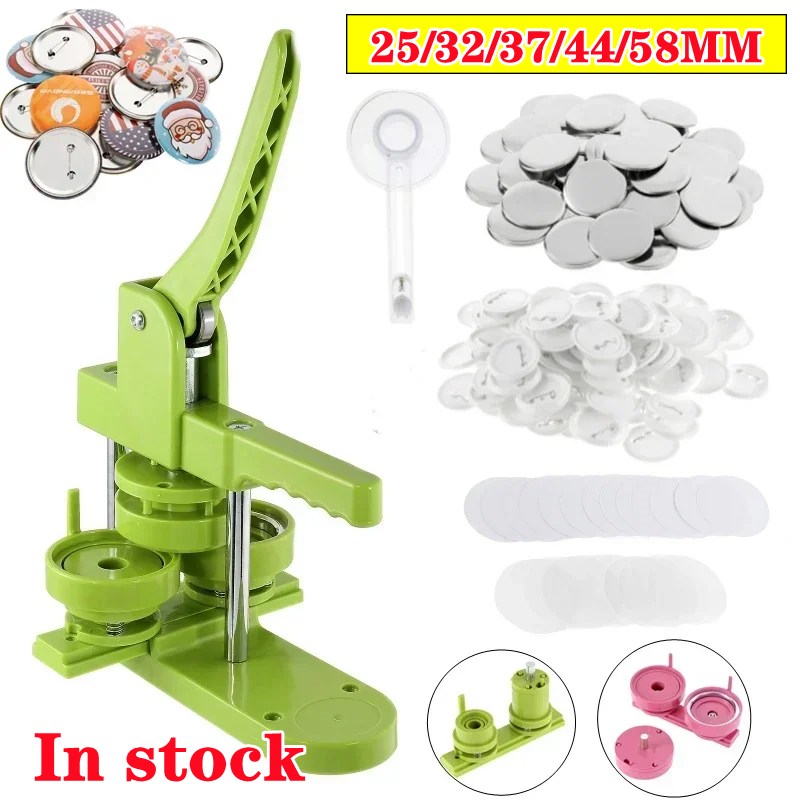 25/32/37/44Mm Knop Maker Machi - Button Badge Blank recensie en prijs