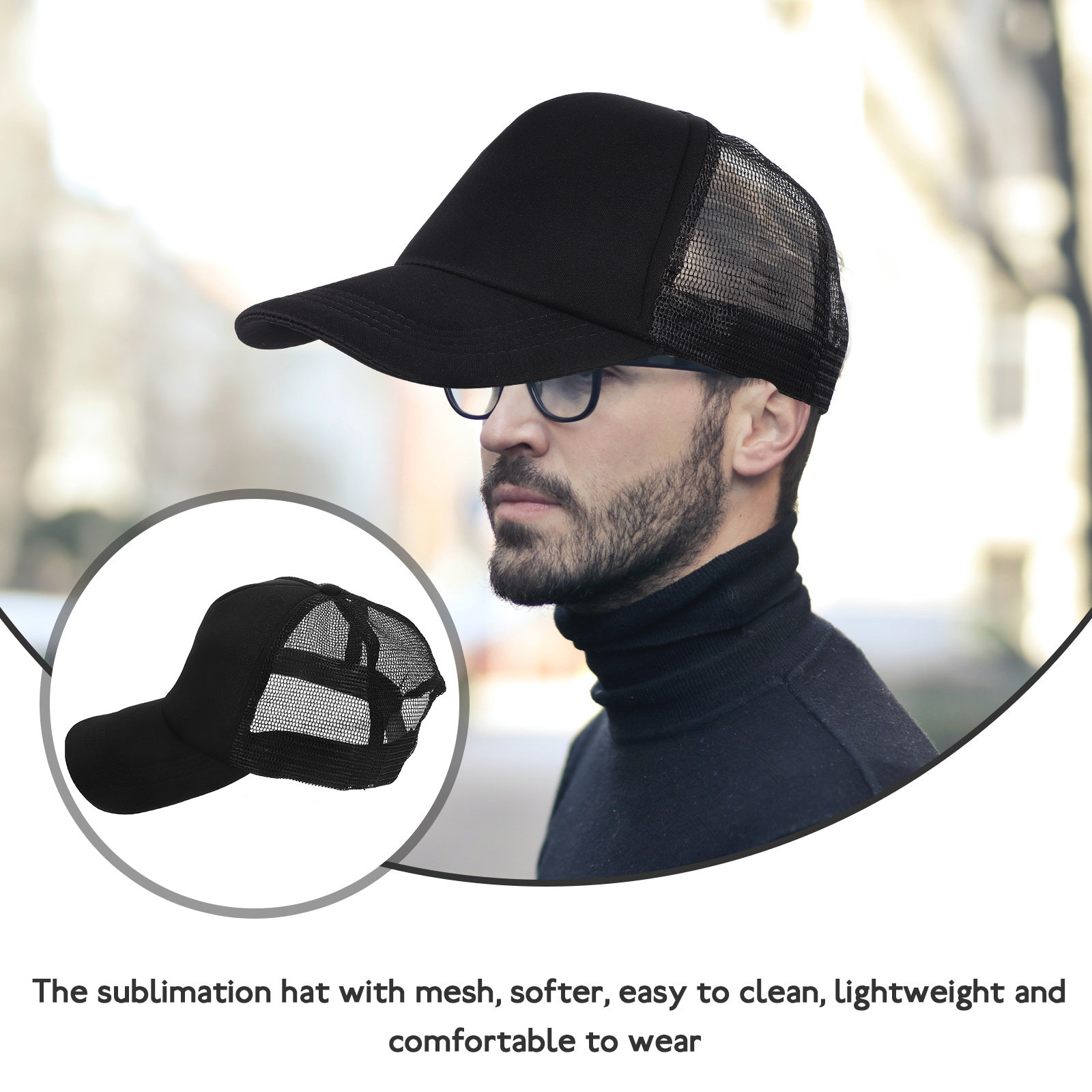 10 stuks mesh baseball caps su - Hat Sublimation Blank recensie en prijs
