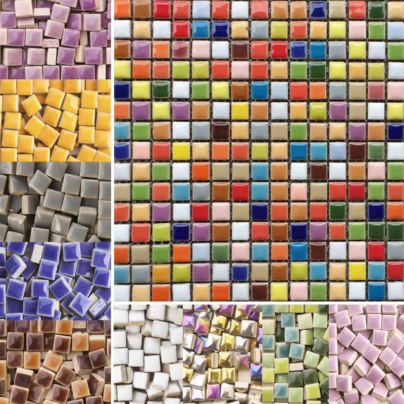 100g DIY keramische mozaïekteg - Ceramic Tile Blank recensie en prijs