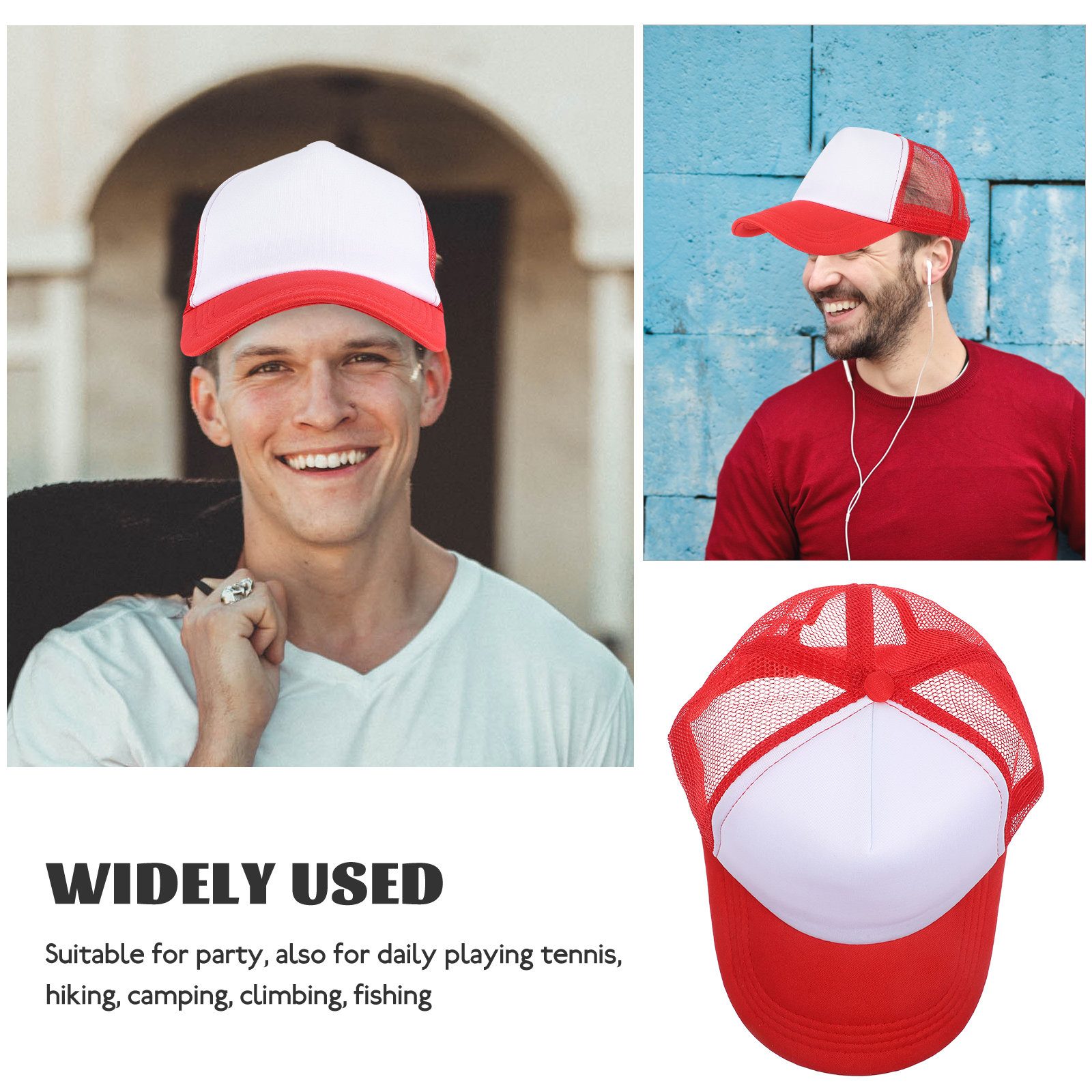 10 stuks blanco mesh baseball  - Hat Sublimation Blank recensie en prijs