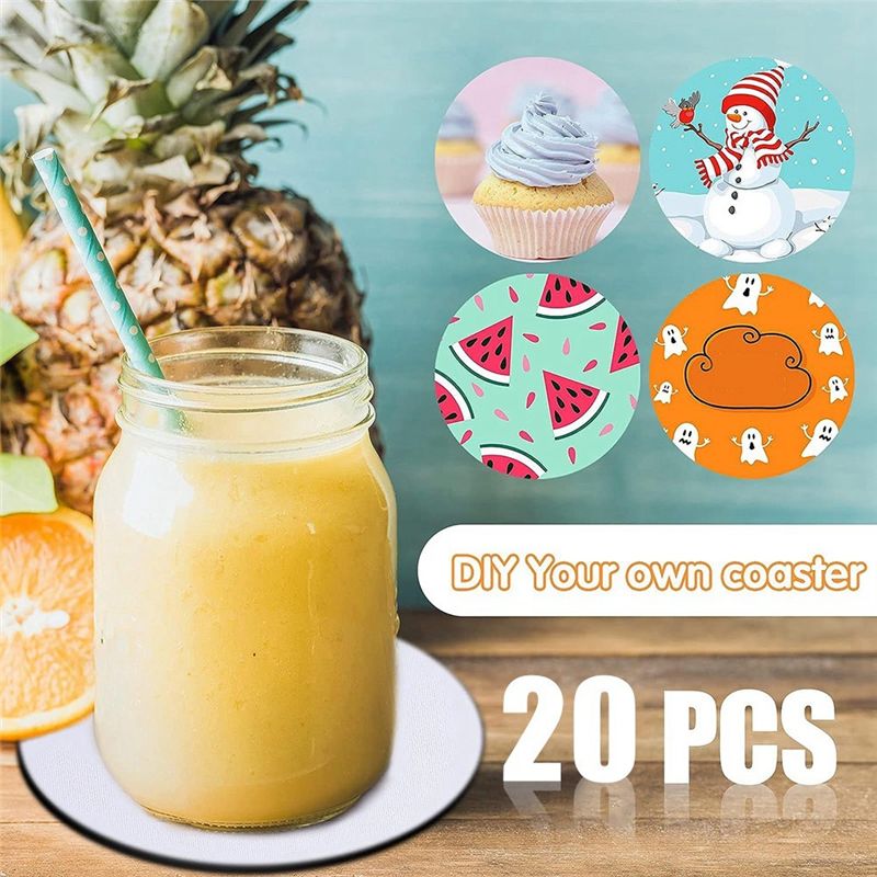 AB46-Sublimatie blanco onderze - Coaster Sublimation Blank recensie en prijs