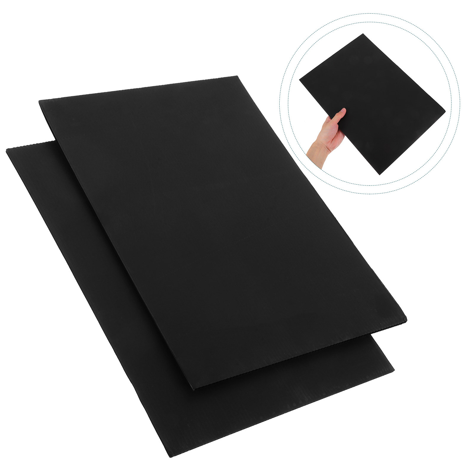 2 stuks zwarte blanco tuinbord - Yard Sign Blank recensie en prijs