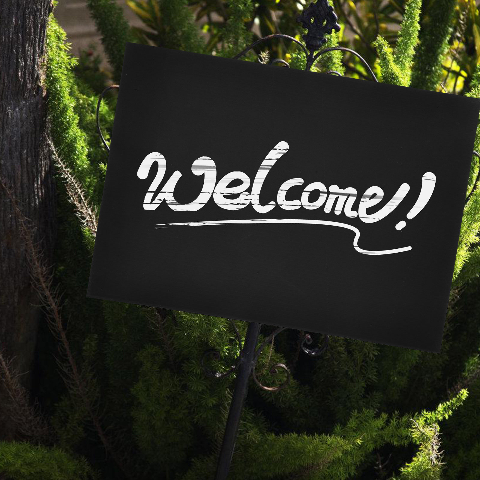 2 stuks zwarte blanco tuinbord - Yard Sign Blank recensie en prijs