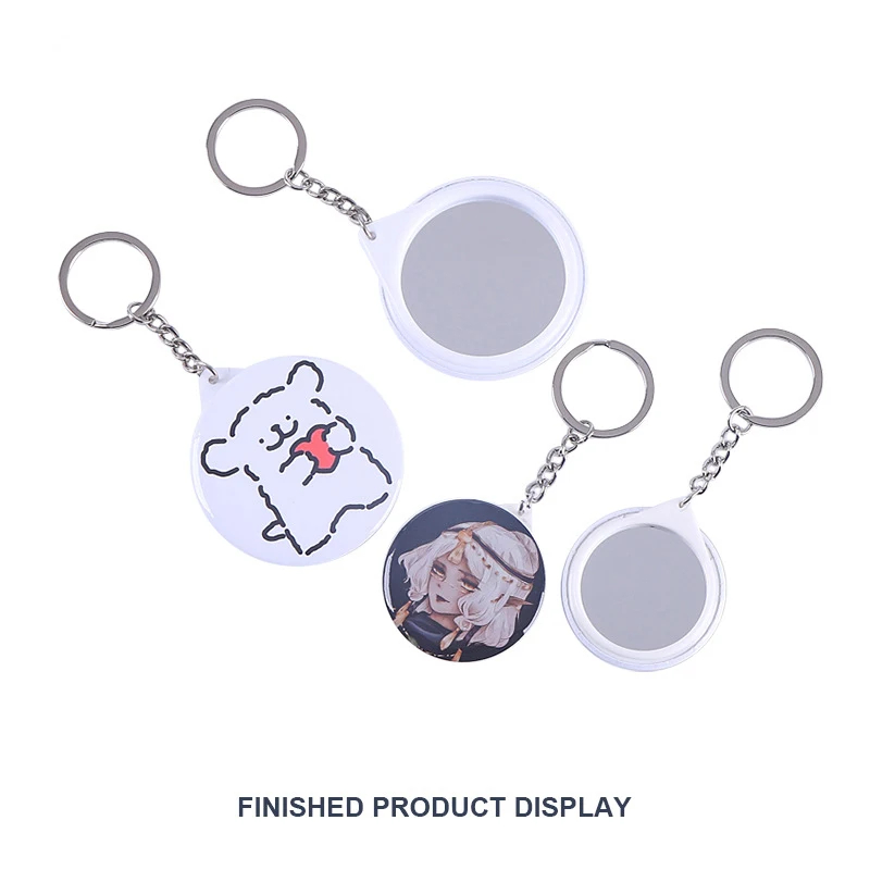 Nieuwe 100PCS sleutelhanger sp - Button Badge Blank recensie en prijs