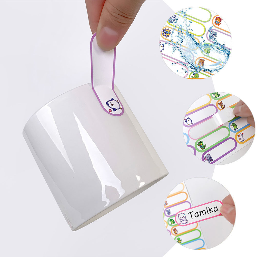 10 vellen beschrijfbare naampl - Water Bottle Blank recensie en prijs