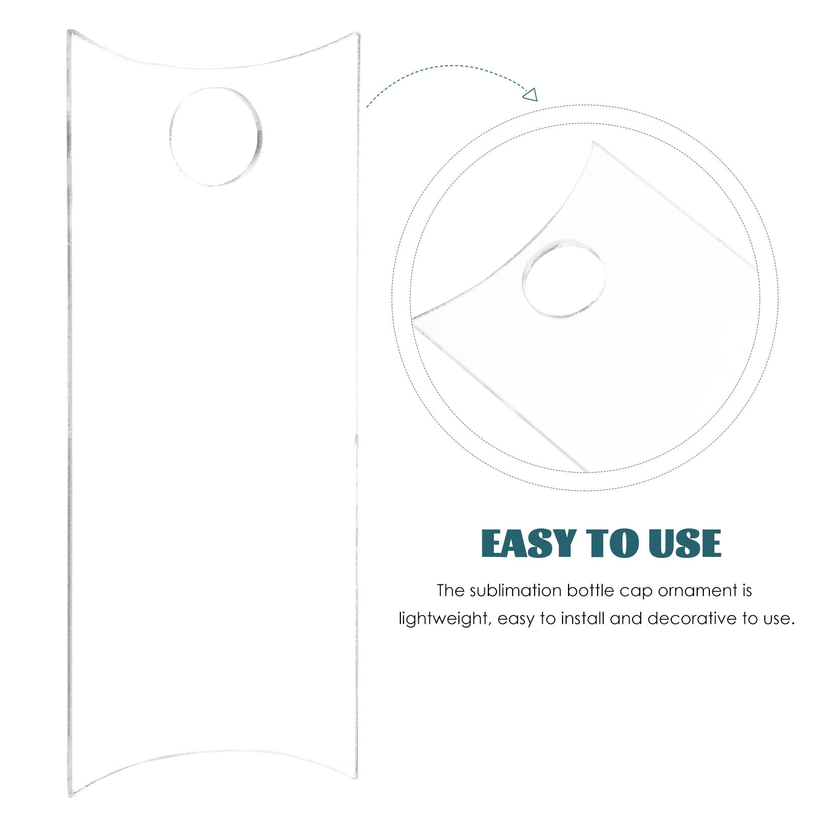 10 stuks blanco acryl naamplaa - Water Bottle Blank recensie en prijs