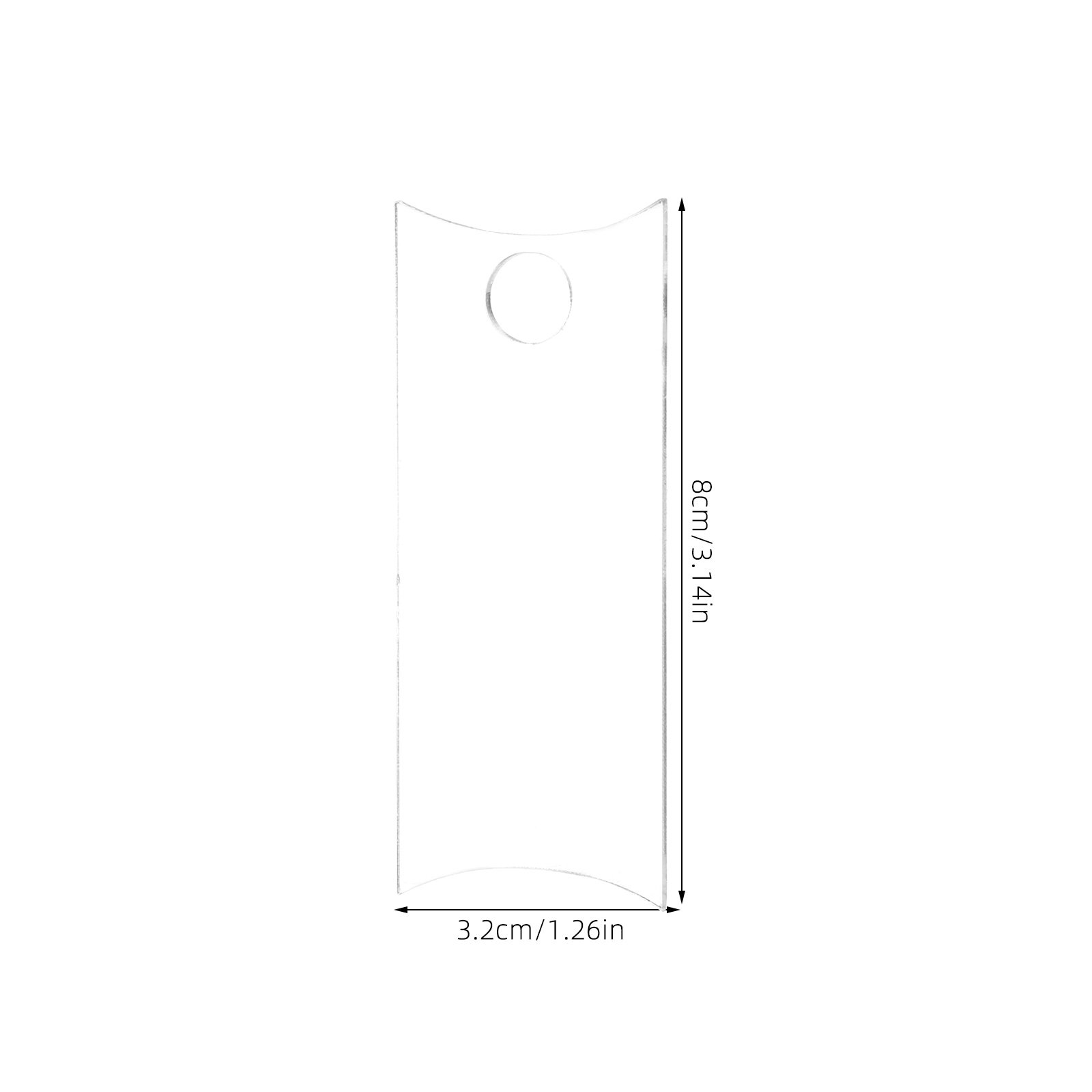 10 stuks blanco acryl naamplaa - Water Bottle Blank recensie en prijs