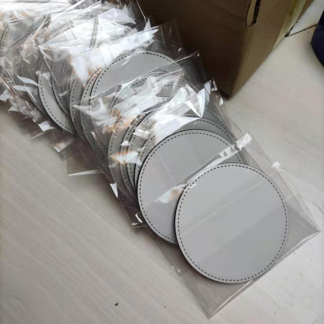 50 stks/partij 10*10 cm Nieuwe - Coaster Sublimation Blank recensie en prijs