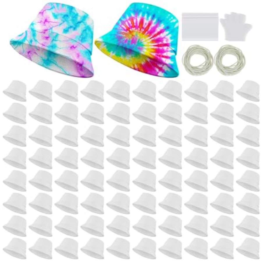 Witte katoenen bucket hat voor - Hat Sublimation Blank recensie en prijs