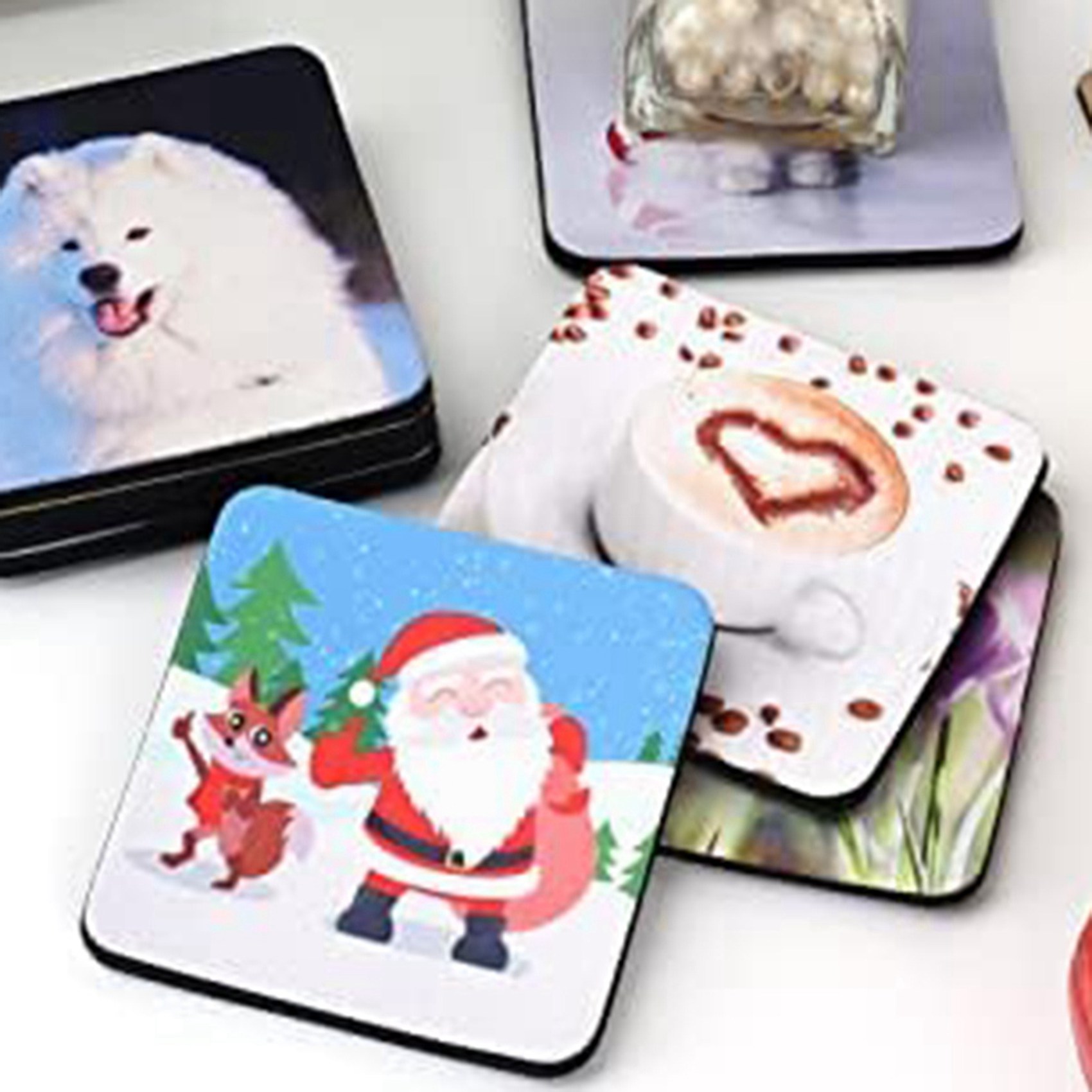 F-F 40 STUKS Vierkante Sublima - Coaster Sublimation Blank recensie en prijs